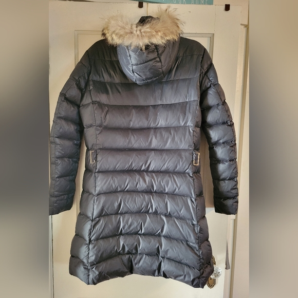 MONCLER Womens Long Winter Coat/jacket- Size 3 - Picture 4 of 15